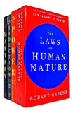 Robert Greene Collection 4 Books Set (The Art of Seduction, Mastery, The Concise 48 Laws of Power, The Laws of Human Nature) Paperback - bestbooksdeals