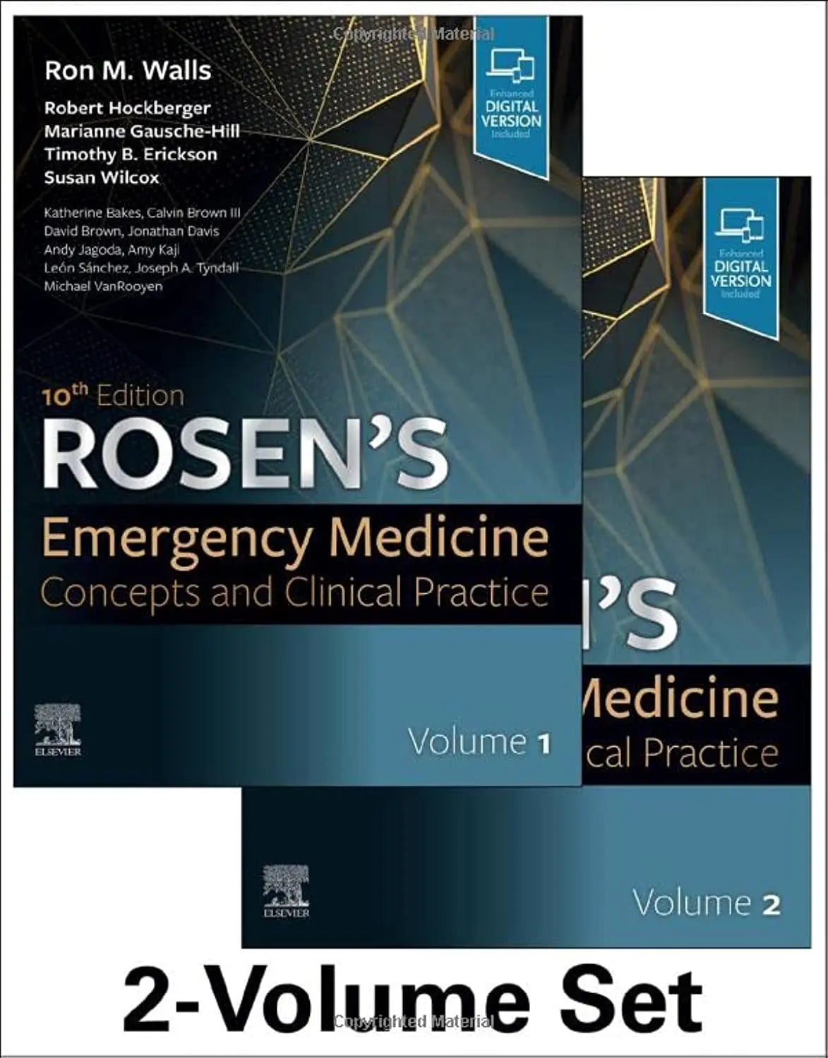 Rosen's Emergency Medicine: Concepts and Clinical Practice: 2-Volume Set 10th Edition - bestbooksdeals