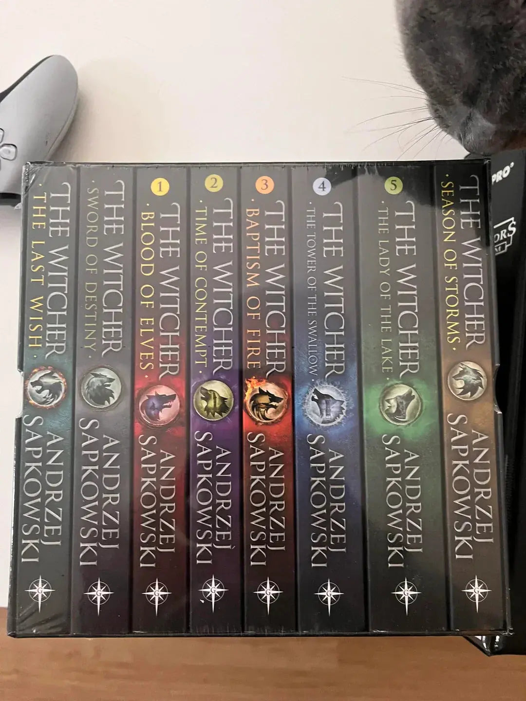 The Witcher Boxed Set The Last Wish Sword Of Destiny Blood Of Elves Time Of Contempt Baptism Of Fire The Tower Of The Swallow The Lady Of The Lake Season Of Storms Paperback - bestbooksdeals