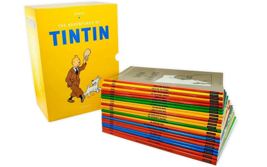 The Adventures Of Tintin Paperback Box Set 23 Book Titles Set Collection Herge Isbn 9781405294577 - bestbooksdeals
