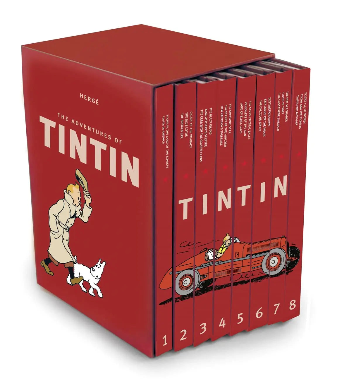 The Adventures of Tintin: The Complete Collection Hardcover – Illustrated - bestbooksdeals