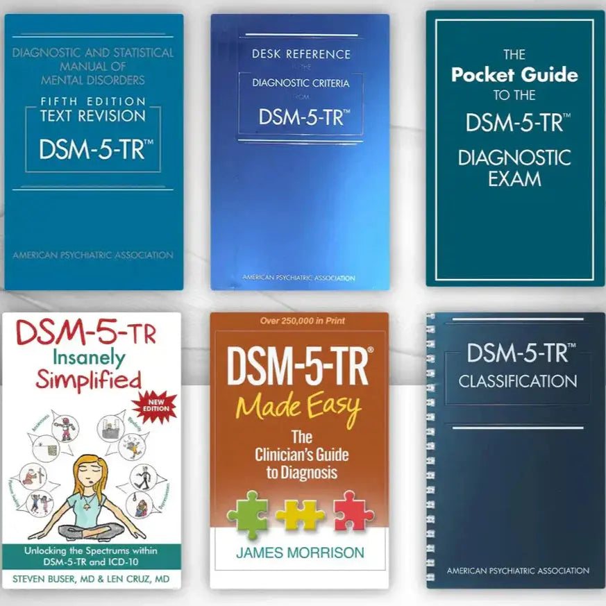 DSM-5-TR Study & Clinical Reference Set – Diagnostic and Statistical Manual of Mental Disorders - bestbooksdeals