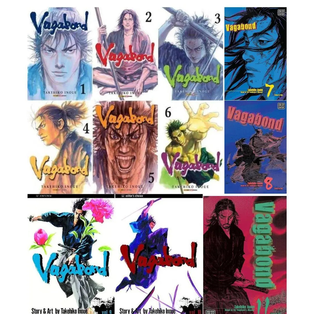 Vagabond Manga Box Set Volumes 1 11 Paperback Takehiko Inoue - bestbooksdeals