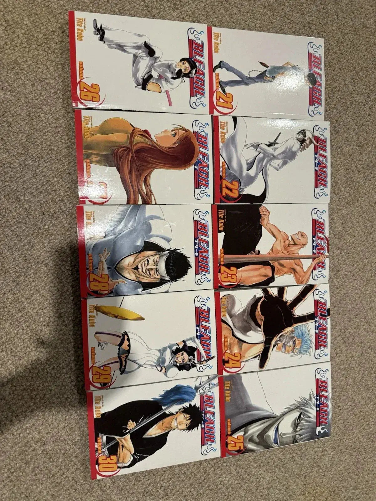 Bleach Manga By Tite Kubo Volumes 1 74 Full Story In English From Viz Media ?? Freebie A Free Manga Wall Poster - bestbooksdeals