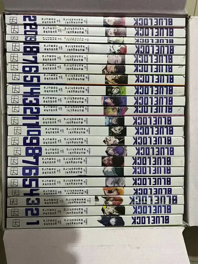 Manga Blue Lock Books Set Vol 1 21 Blue Lock Books Set Volume 1 21 By Muneyuki Kaneshiro Author Yusuke Nomura Illustrator - bestbooksdeals