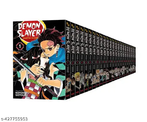 Demon Slayer: Kimetsu no Yaiba Vol 1-23 Comics Complete Manga Full/Loose Set by Eichiro Oda Rare Excellent Condition 🎁 Freebie: A free Manga Wall Poster - bestbooksdeals