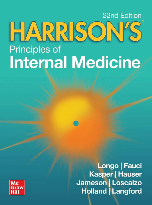 Harrison's Principles of Internal Medicine, Twenty-Second Edition (Vol.1 & Vol.2) 22nd - bestbooksdeals