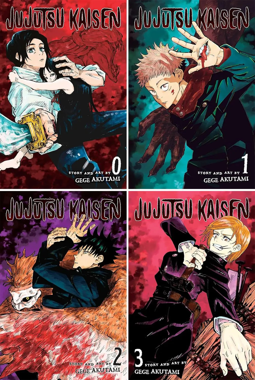 The Jujutsu Kaisen Series Vol 0 26 27 Books Collection Set By Gege Akutami - bestbooksdeals
