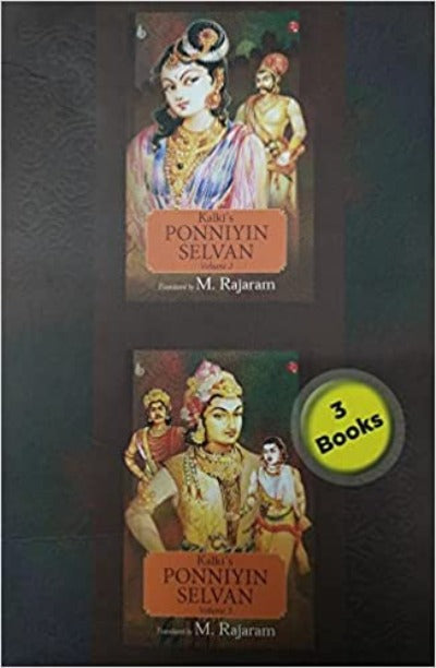 KALKI’S PONNIYIN SELVAN: Three Volume Set (Paperback )– by M. Rajaram