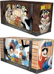 One Piece manga box set collection volumes 1 to 46 featuring box sets 1 and 2 with free bonus manga wall poster from bestbooksdeals.