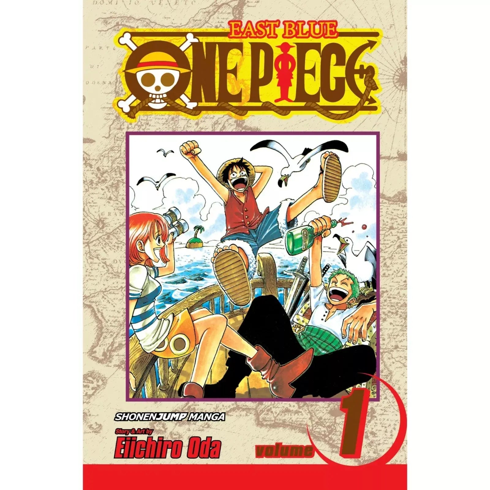 One Piece Manga Vol. 1–23 Set 1 | East Blue to Alabasta Saga Full/Loose Set 🎁 Freebie: A free Manga Wall Poster - bestbooksdeals