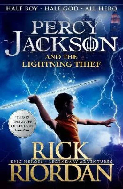 Percy Jackson and the Lightning Thief (Percy Jackson and the Olympians) Paperback – by Rick Riordan
