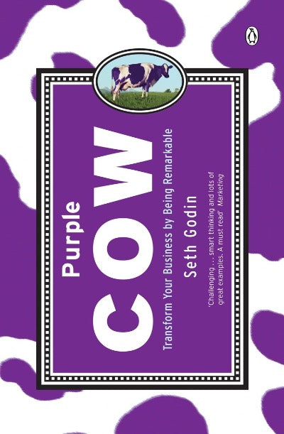 Purple Cow Paperback – by Seth Godin (Author)