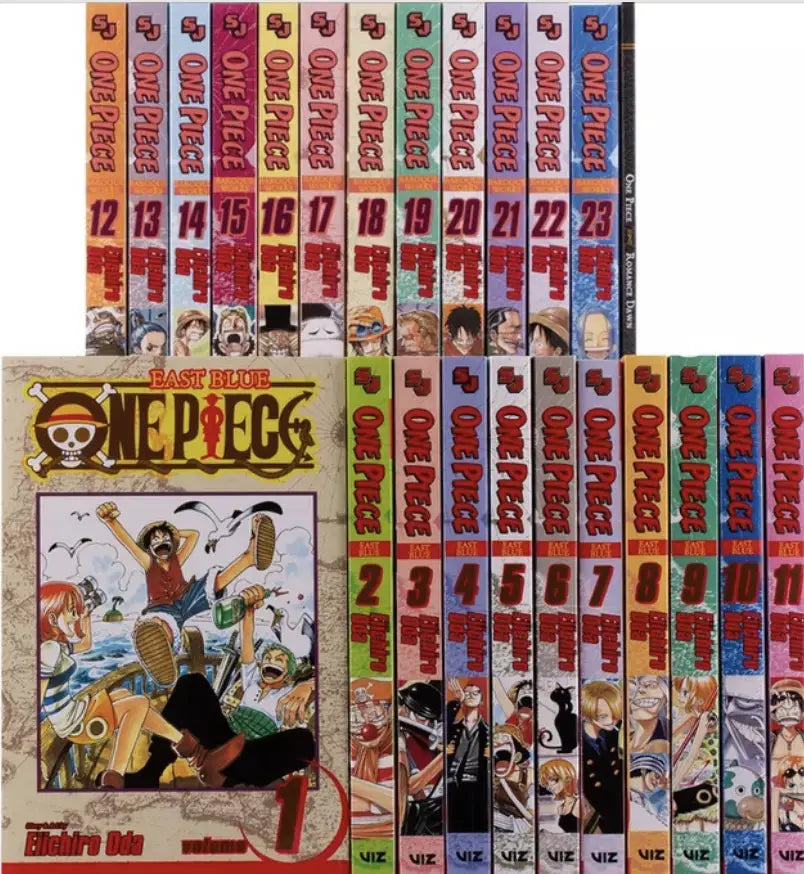One Piece Manga Set Box Set : East Blue and Baroque Works, Skypiea and Water 1-50 || Comic Book Full/Loose Set 🎁 Freebie: A free Manga Wall Poster - bestbooksdeals