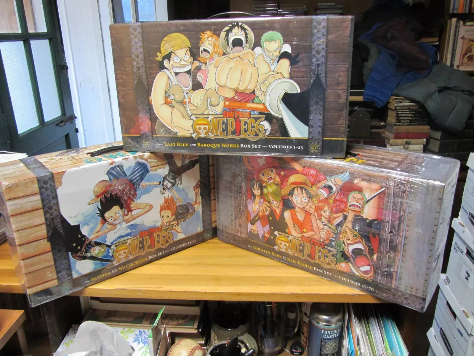 One Piece Manga Box Set Collection Volumes 1 70 Box Sets 1 2 3 - bestbooksdeals