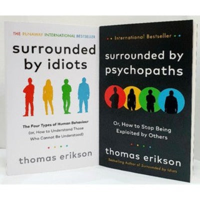 (Combo Pack) Surrounded by Idiots and Surrounded by Psychopaths Paperback – by Thomas Erikson