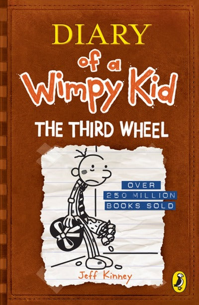 Diary of a Wimpy Kid: The Third Wheel (7th book) - Jeff Kinney (Books Bunglow.in)